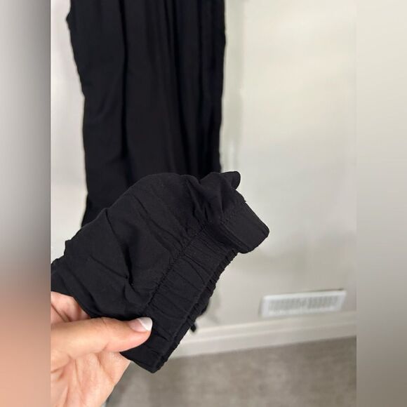 Lulu’s Advanced Degree Black Sleeveless Jumpsuit - Picture 16 of 16